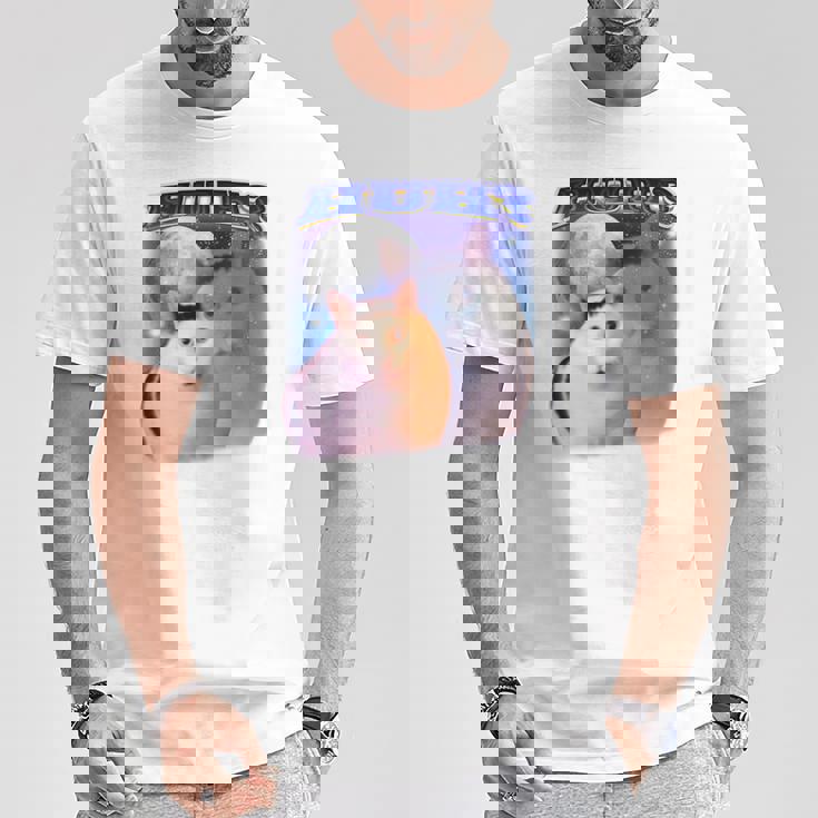 面白いミームハァキャット 長袖tシャツ Tシャツ 面白い贈り物