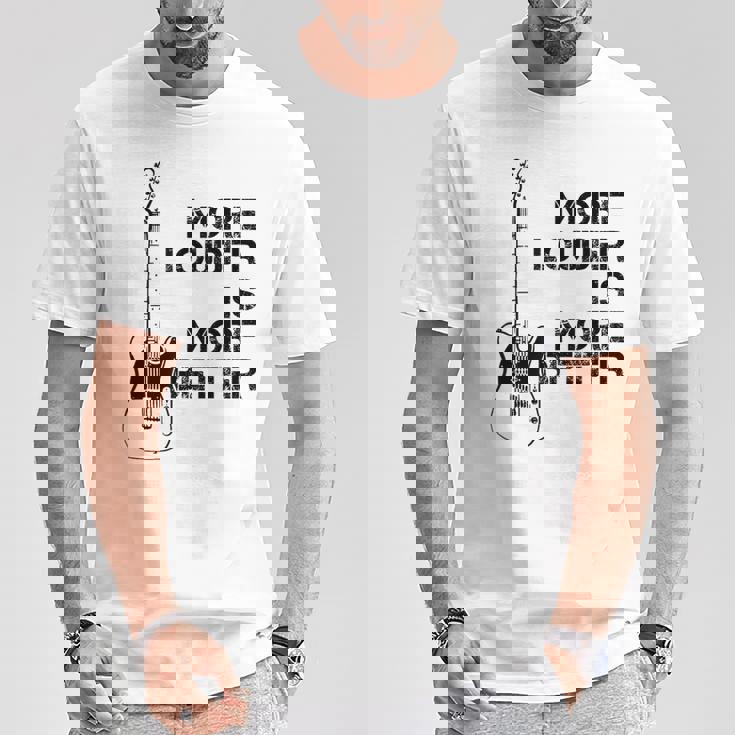 音量が大きいほど良い Tシャツ 面白い贈り物