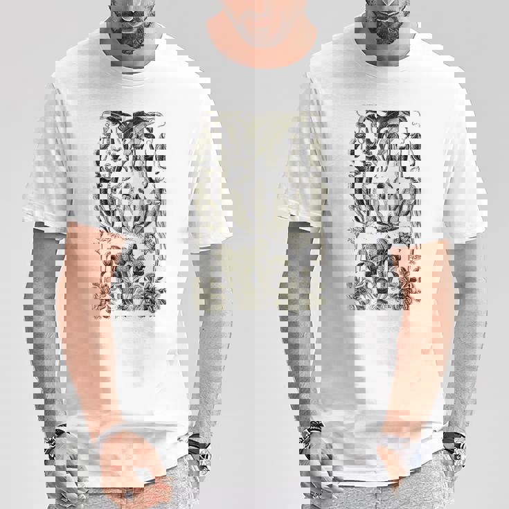 食虫植物 ヴィンテージ サラセニア ボタニカル Tシャツ 面白い贈り物