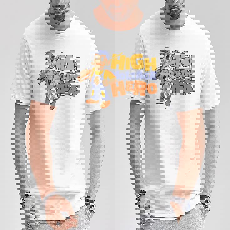 高圧ヒーロー 電子技術者 電気技師 Tシャツ 面白い贈り物