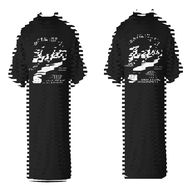 033W Angler アングラー ルアーフィッシング 釣り Tシャツ