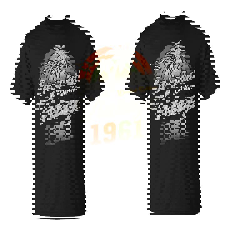 1961年ヴィンテージ・ワン・オブ・ア・ケイン 限定版 64歳の誕生日 Tシャツ