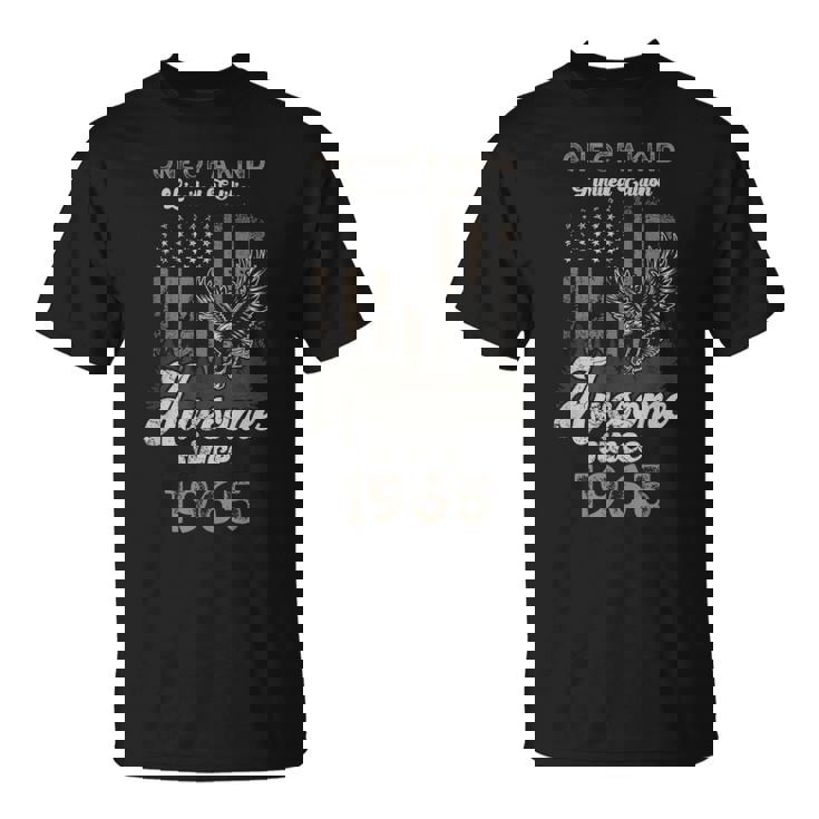 1965年、アメリカ国旗、イーグル、60歳の誕生日、愛国的 Tシャツ