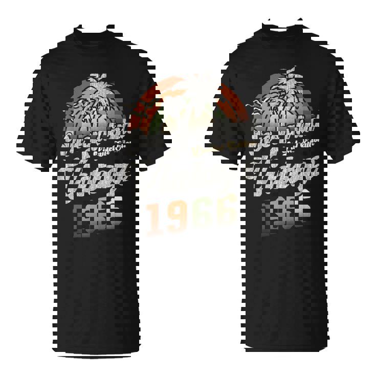 1966年ヴィンテージ・ワン・オブ・ア・ケイン 限定版 59歳の誕生日 Tシャツ