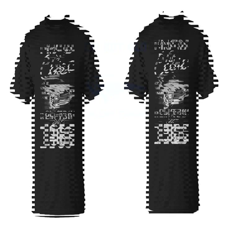 1966年生まれ マッスルカー生誕59周年 Tシャツ