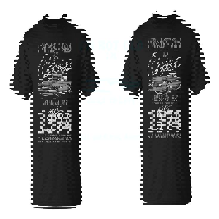 1974年クラシックカー生誕51周年 Tシャツ