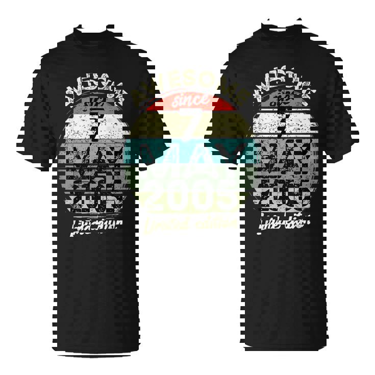 2005年5月7日 20歳の誕生日 20歳 2025年 誕生日 Tシャツ