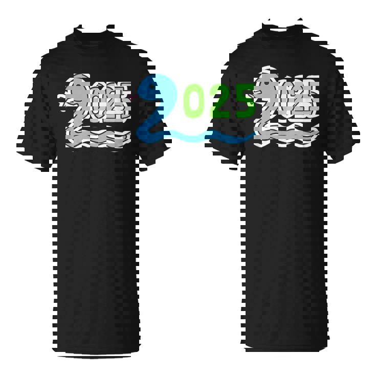 2025《巳年 蛇年》蛇 へび【どうぶつフレンズ】干支 十二支 ゆるくて かわいい 動物 イラスト 面白い Tシャツ