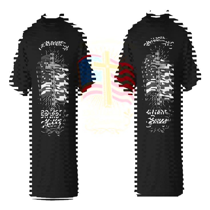 250 Years Of Blessing 250Th Anniversary Christian Usa T-Shirt