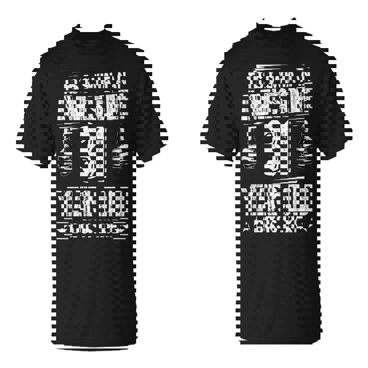 31歳の誕生日プレゼントに31年かかった Tシャツ