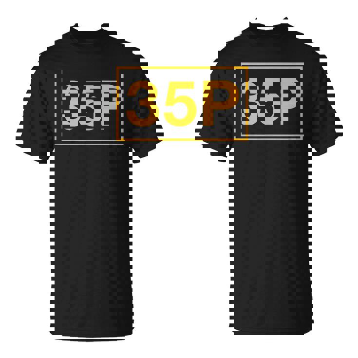 35P 暗号言語 Tシャツ