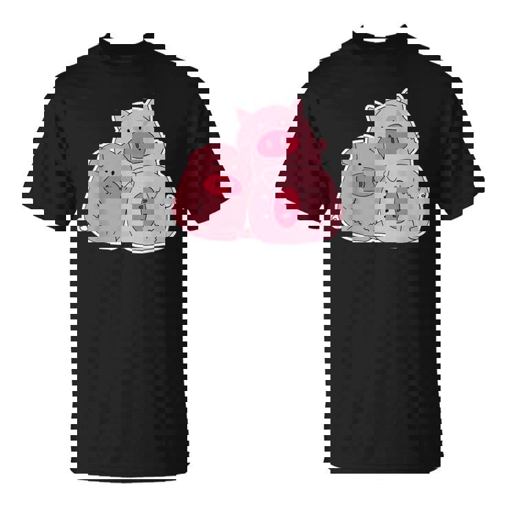 3匹の小さな豚 Tシャツ