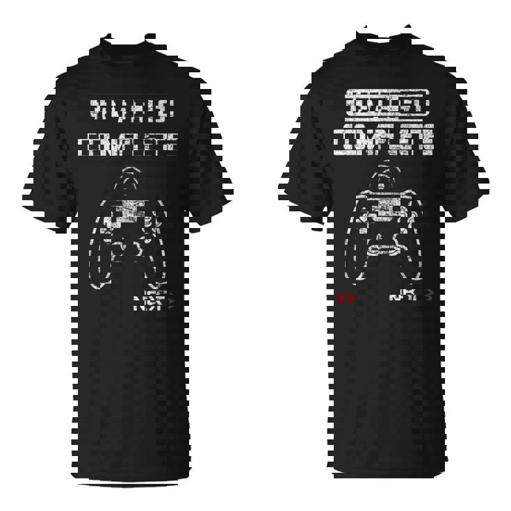 40歳の誕生日プレゼント Level 40 Complete 贈り物 男性用、女性用 Tシャツ
