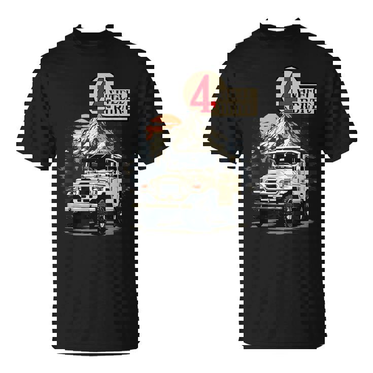 40系 クルーザー マウンテン オフロード 4輪駆動 四駆 Fj Tシャツ