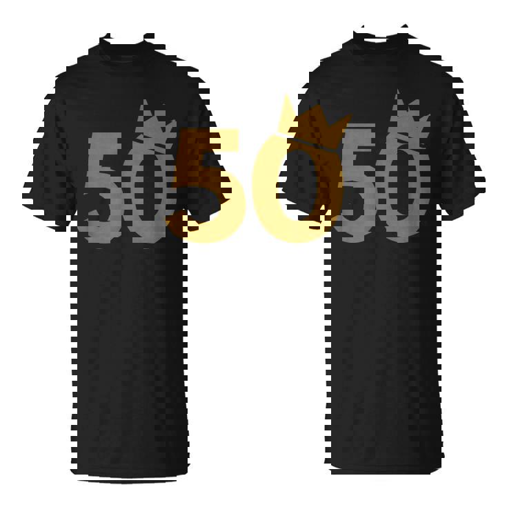 50 王冠 50歳の誕生日に Tシャツ