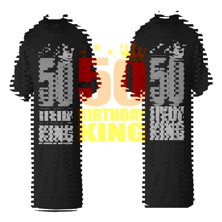 50歳の誕生日 王様 五十五十歳 Tシャツ