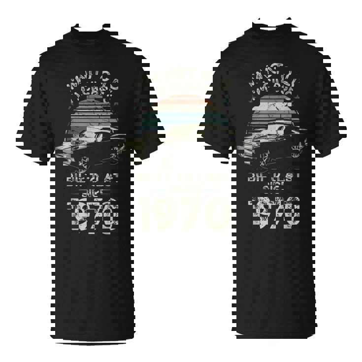 55歳の誕生日 1970年クラシックカー Tシャツ