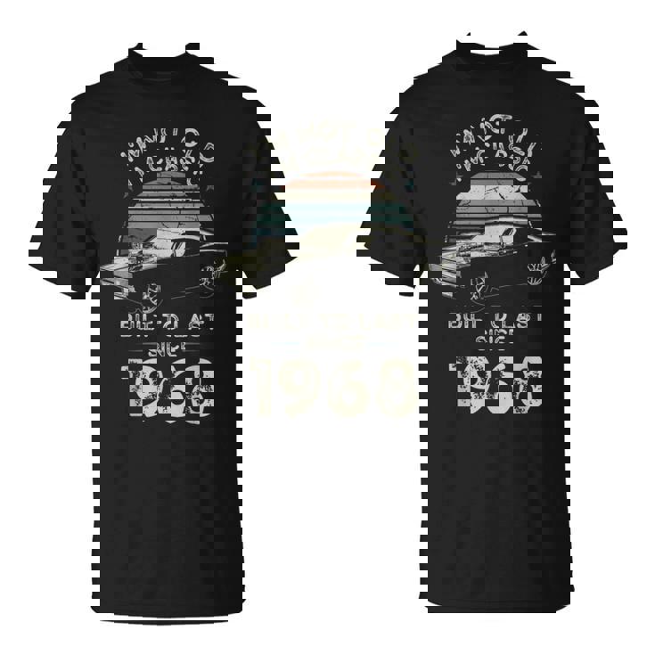 57歳の誕生日 1968年クラシックカー Tシャツ