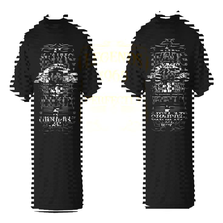 58 Birthday レディース メンズ ヴィンテージ 1965 レジェンド ファニー Tシャツ