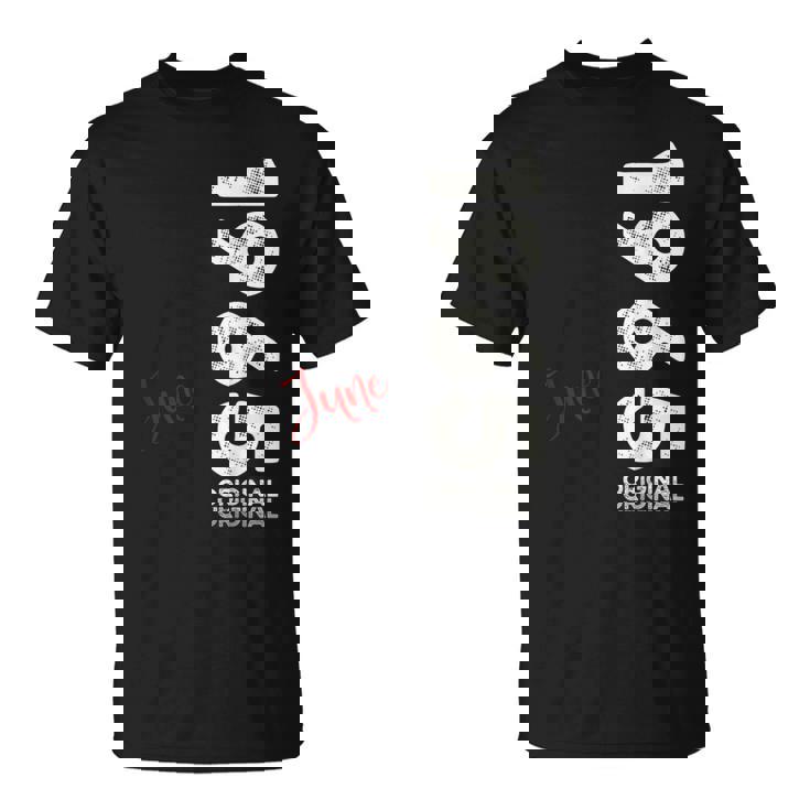 60 歳の誕生日 男性 オリジナル 6月 ヴィンテージ 1965 年 ギフト Tシャツ