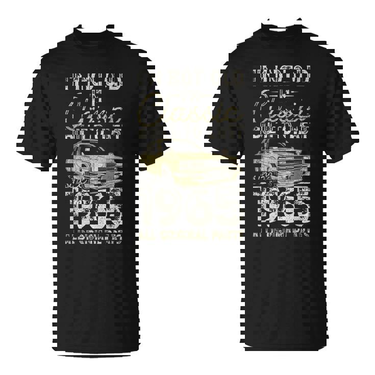 60 歳の誕生日、1965 年以来、クラシックカー、60 歳 Tシャツ