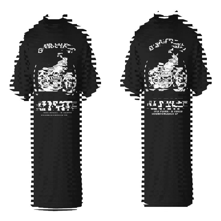 60歳のバイカー。1963年生まれの還暦 バイク オートバイ Tシャツ