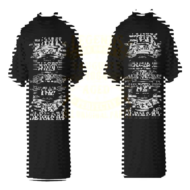 60歳の誕生日プレゼント 男性用 1964年8月 60歳の誕生日 Tシャツ