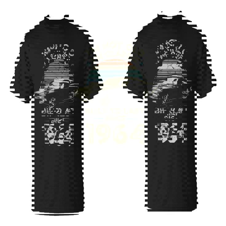 61歳の誕生日 1964年クラシックカー Tシャツ