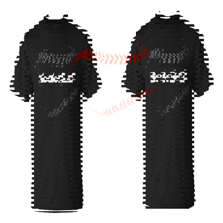 6432 ダブルプレー野球選手ギフト野球格言 Tシャツ