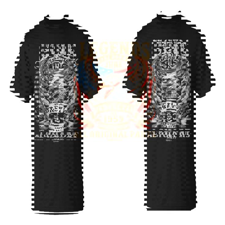 66歳の誕生日プレゼント 男性用 1959年6月 66歳 面白い Tシャツ