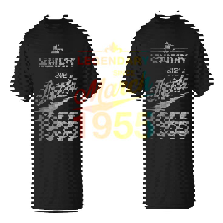 70Th Birthday 1955年3月生まれ 70歳 ヴィンテージ Tシャツ