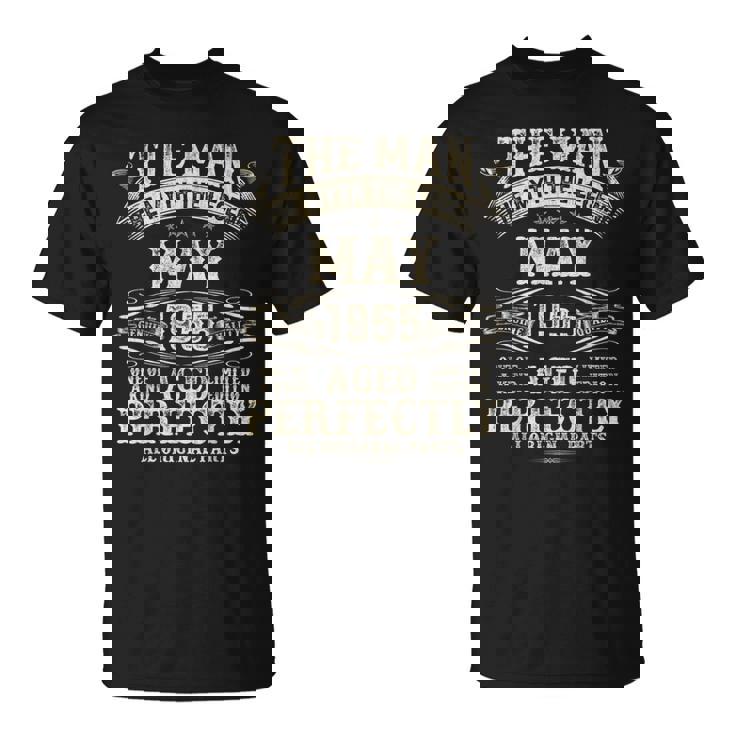 70歳の誕生日プレゼント 男性用 70歳 5月 1955年 Tシャツ