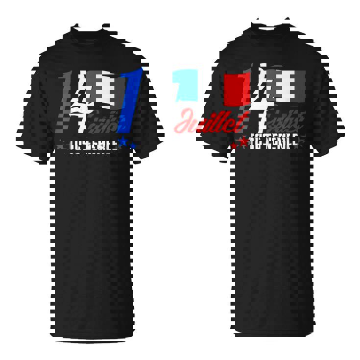 7月14日 全国共和党 フランス トリコロール Tシャツ