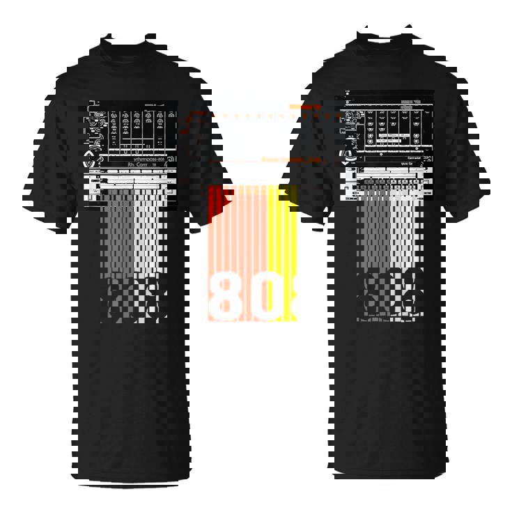 808 ドラム マシン 音楽 ビーツ Tシャツ