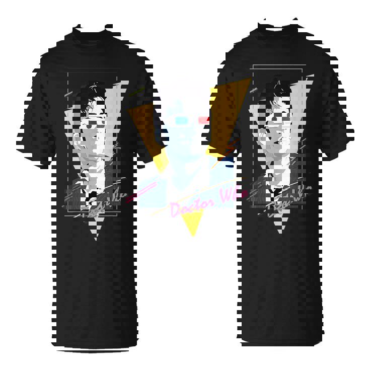 80年代テナントレトロタイムトラベラーsfファン。 Tシャツ