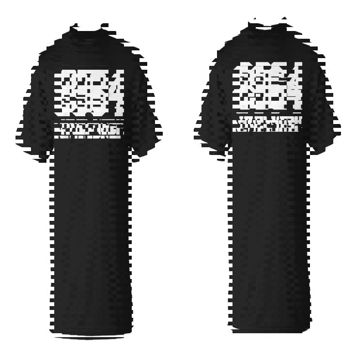 ホワイト 8964 Never Forgetelf-Defense Tシャツ