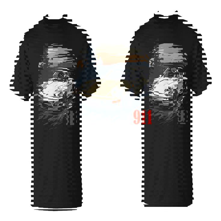 911ターボレトロヴィンテージ964カークラシック自動車トラック。 Tシャツ