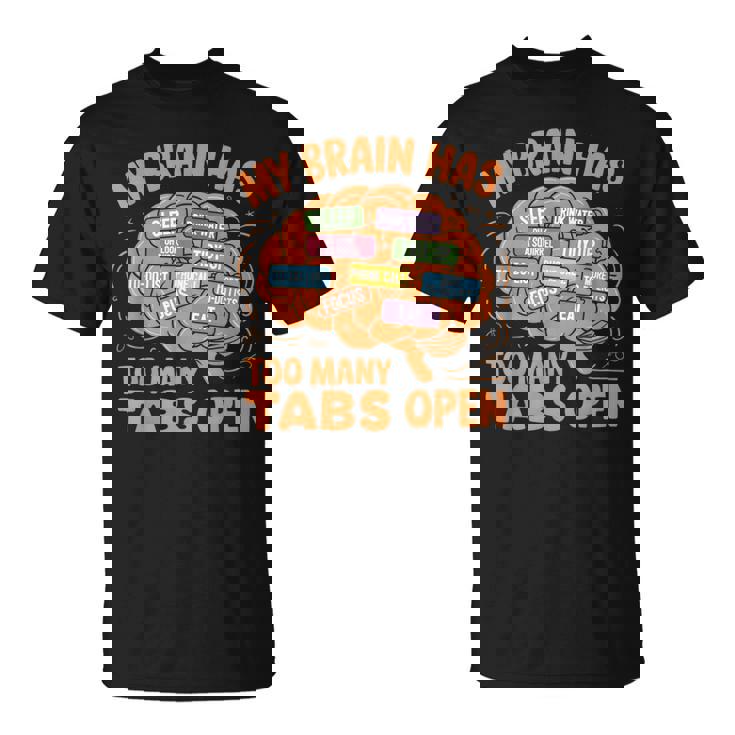 Adhd 意識 神経多様性 Adhd 脳 Tシャツ