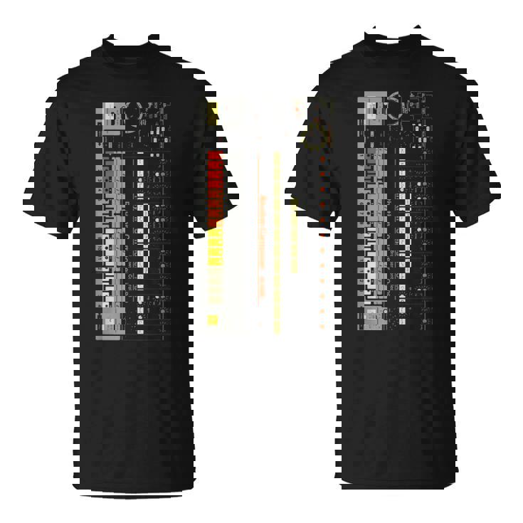 Adsr モジュラーライフ 波形シンセサイザー Tシャツ