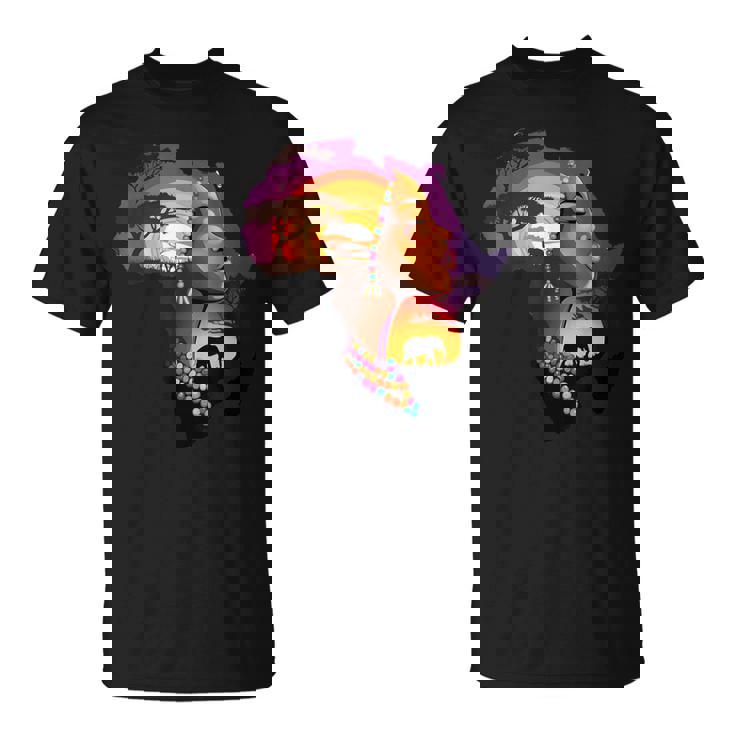 African American Boyunflower Melanin History Month Tシャツ