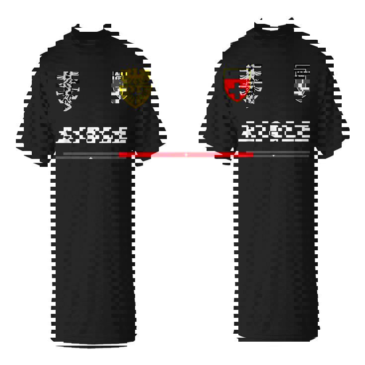 Aigle スポーツサッカージャージ フラッグ フットボール Tシャツ