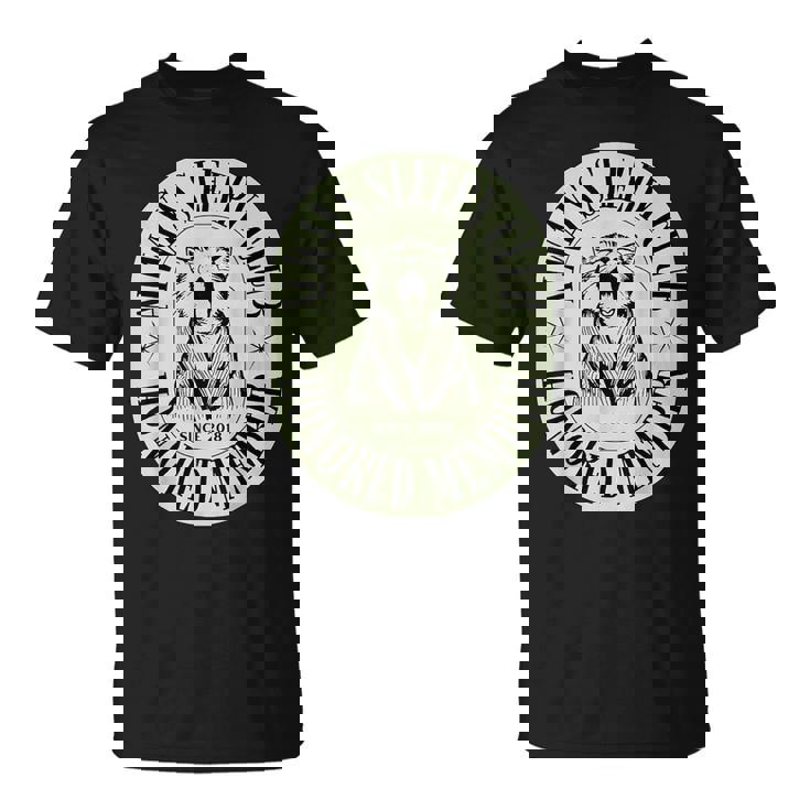 Alwaysleepy Club 男性用の面白いプリント、グラフィック Tシャツ