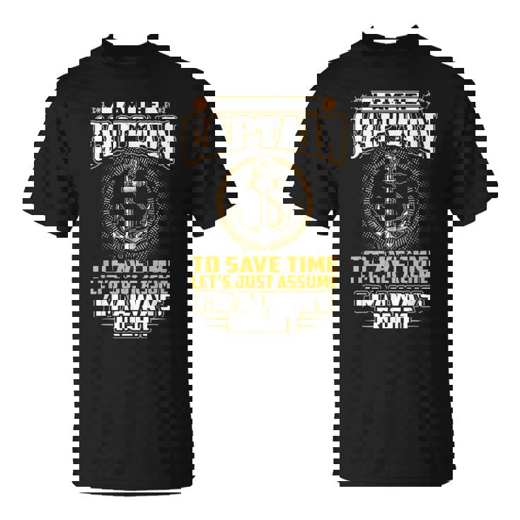 I Am The Captain Tシャツ