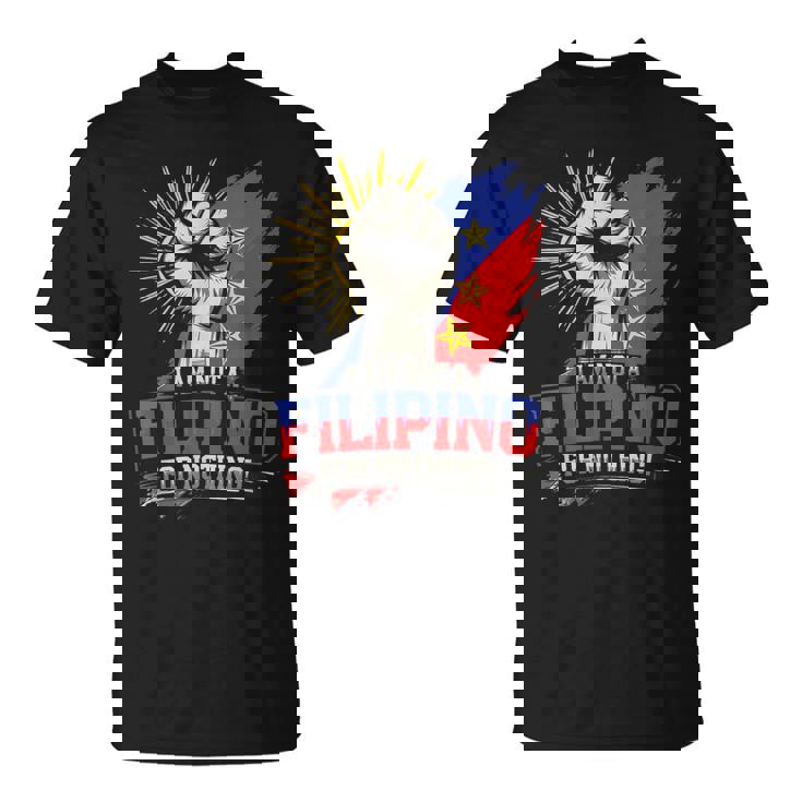 I Am Not A Filipino For Nothing ファイトサポーター サラ・ドゥテルテ Tシャツ