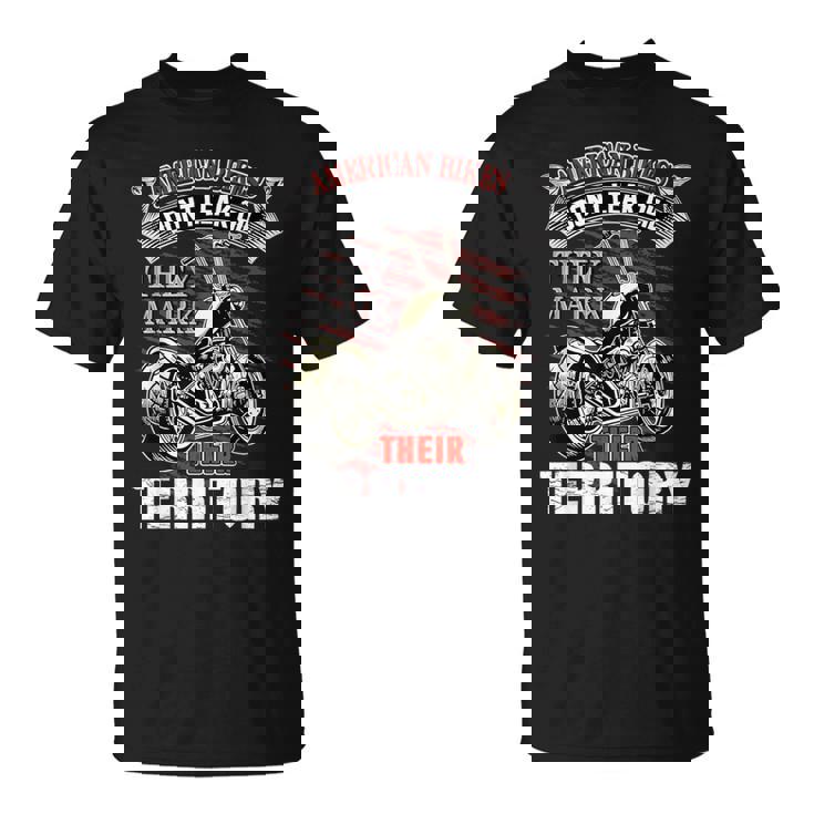 American Bikes Don't Leak Oil バイカーファンロッカーバイク Tシャツ