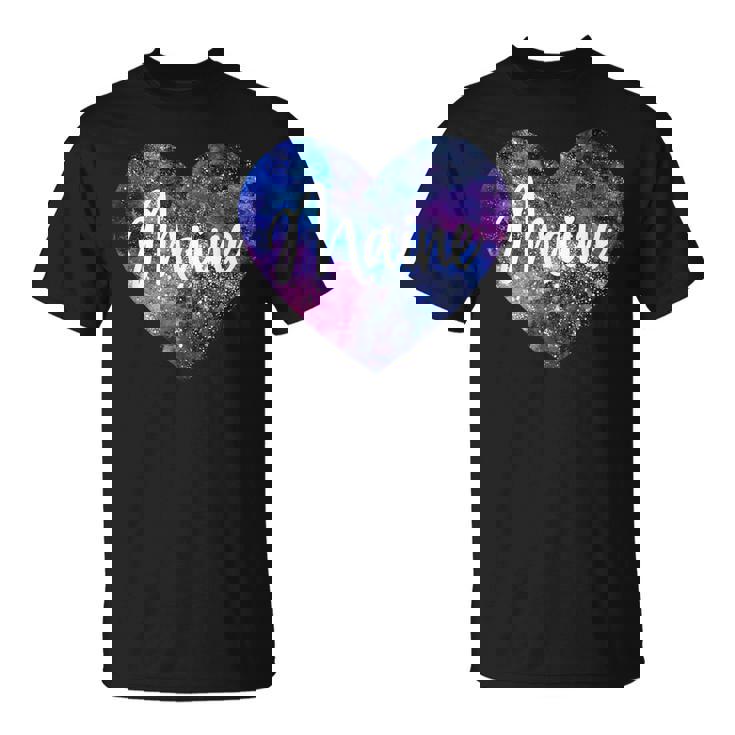 Amo A Maine Para Es Camiseta unisex