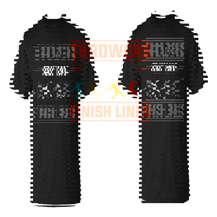 Athletics 円盤投げ ジャベリンスロー ハンマースロー ショットストライク Tシャツ