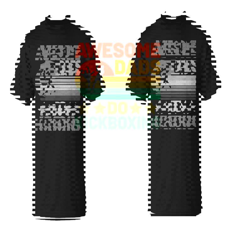 Awesome Dads Do キックボクシング キックボックス キックボクサー Tシャツ
