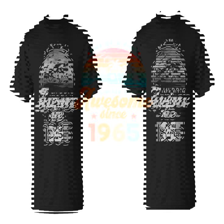 Awesomeince 1965 パームツリー 60歳の誕生日 Tシャツ