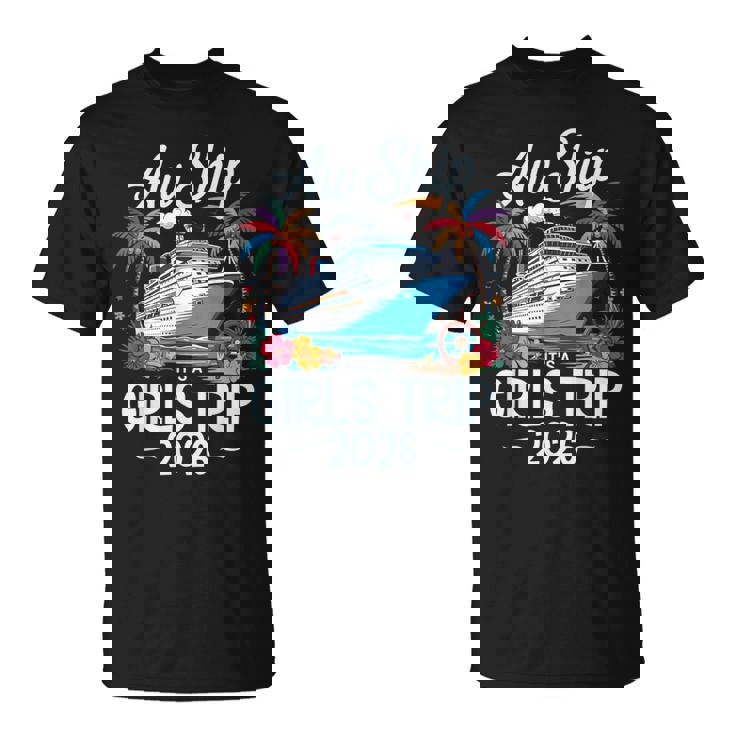 Awhip It's A Girls Trip 2026 マッチング クルーズ旅行 バケーション Tシャツ